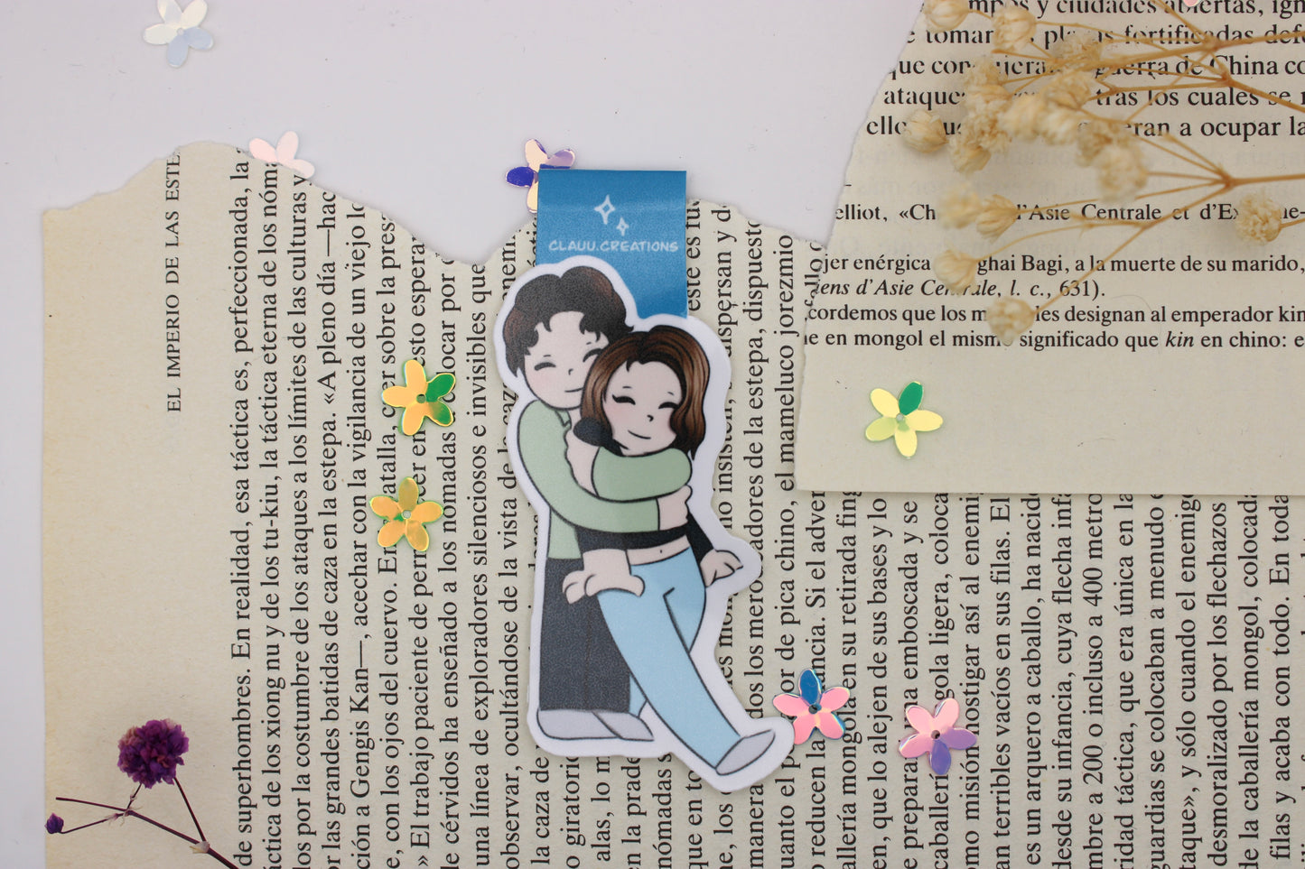 Marcapáginas Magnético Hasta que nos quedemos sin estrellas - Maia y Liam
