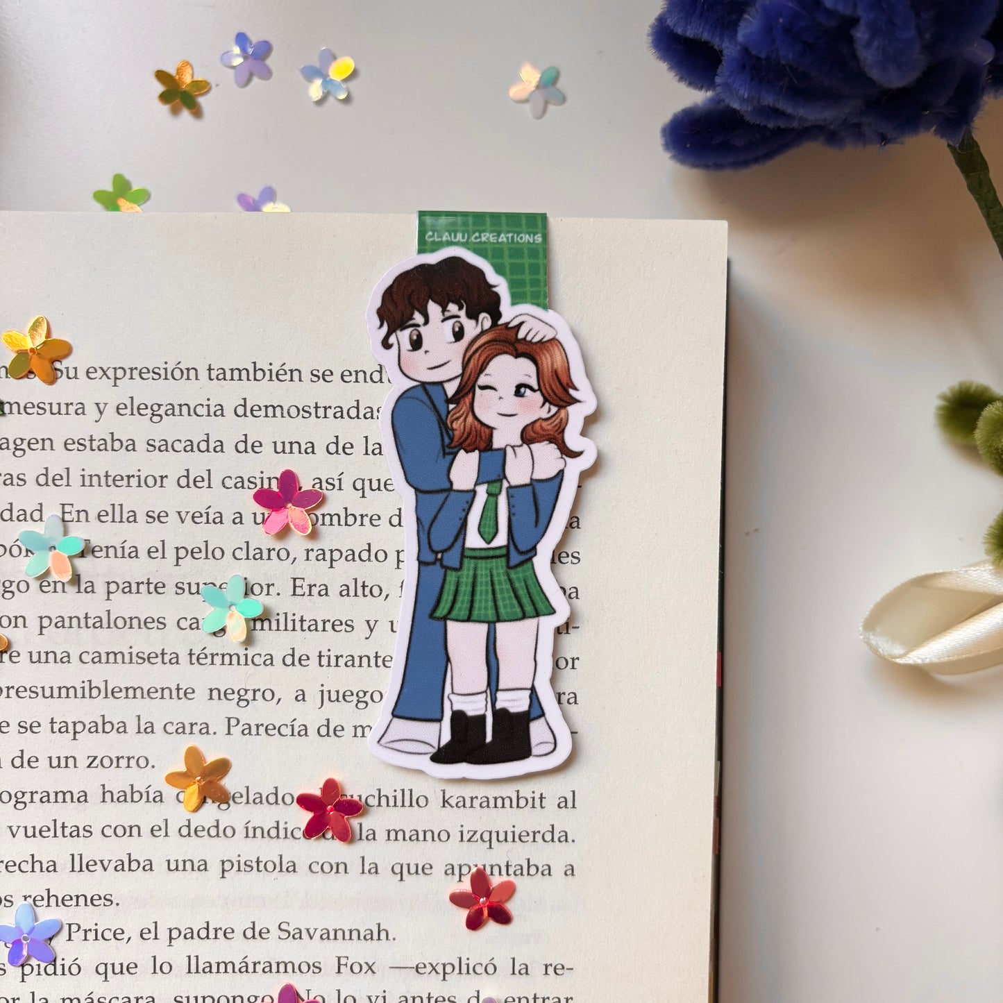 Marcapáginas Magnético Los 10 mandamientos de Casey Adams - Casey y Gray
