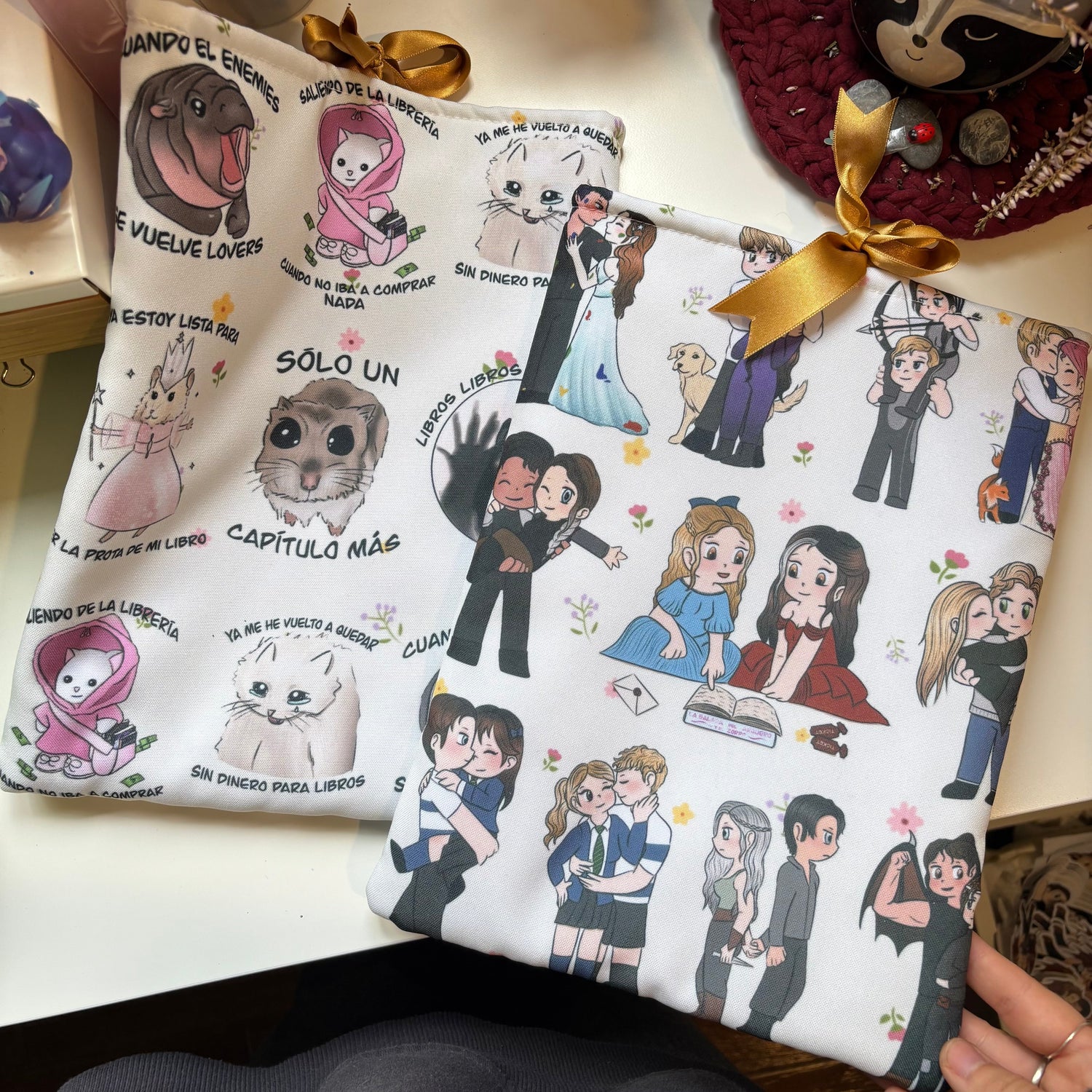 Funda de libros