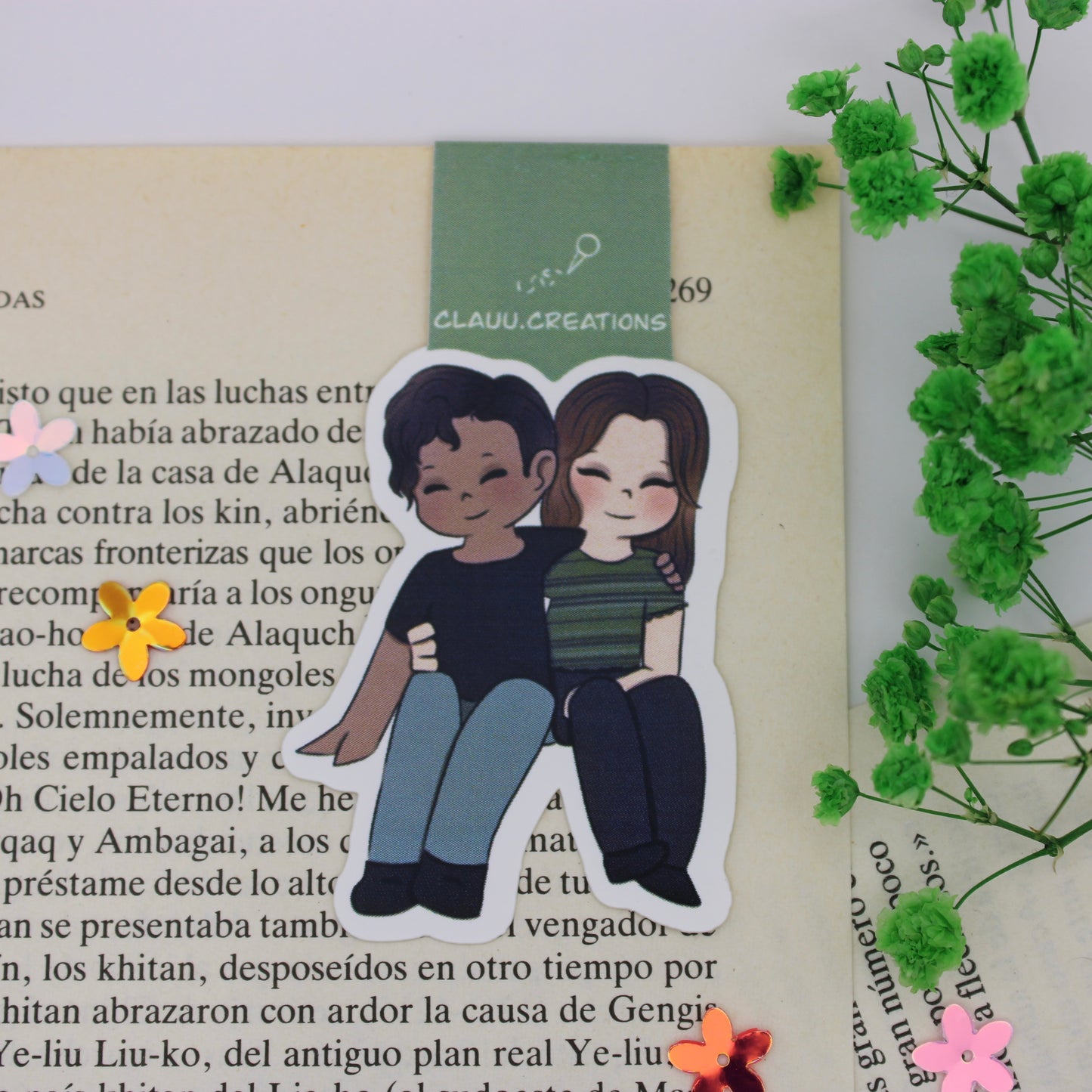 Marcapáginas Magnético Asesinato Para Principiantes - Pippa y Ravi