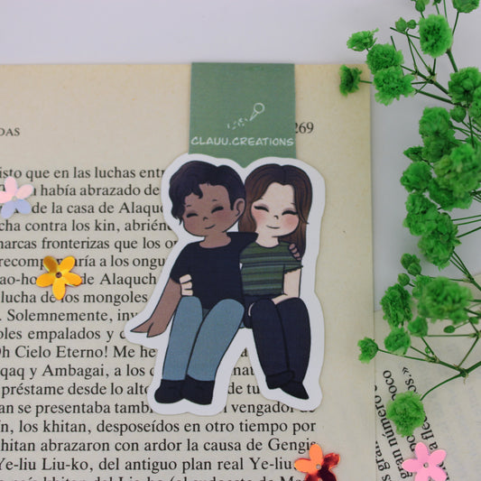 Marcapáginas Magnético Asesinato Para Principiantes - Pippa y Ravi