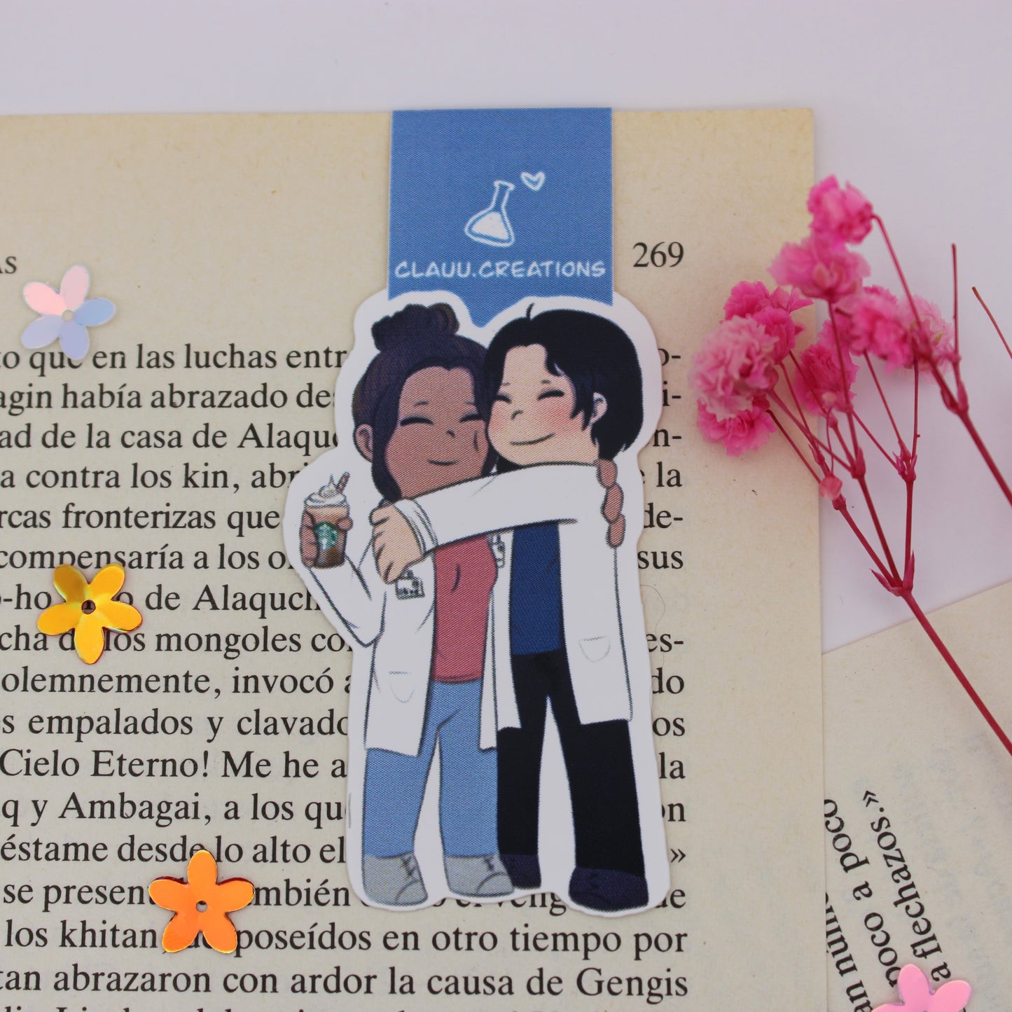 Marcapáginas Magnético La Hipótesis Del Amor - Adam y Olive