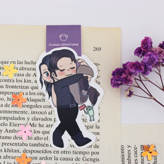 Marcapáginas Magnético Asistente del Villano - Evie y Tristan