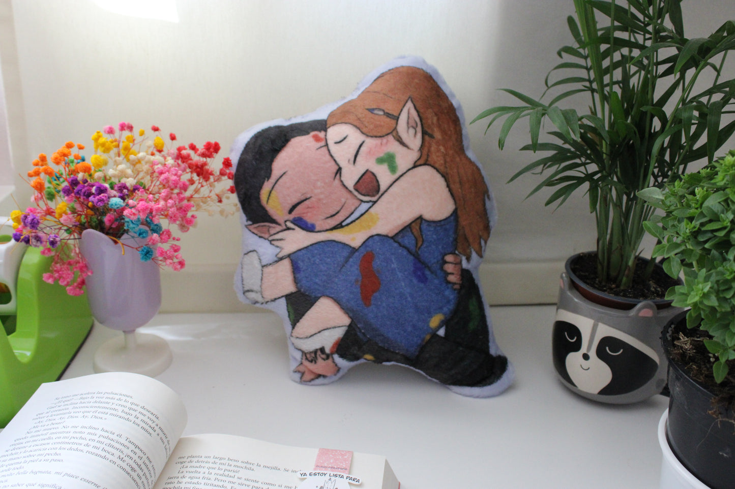 Peluche/Cojín ACOTAR - Feyre y Rhys