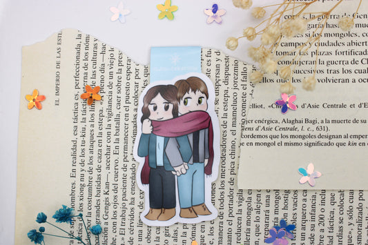 Marcapáginas Magnético Todos los lugares que mantuvimos en secreto - Connor y Maeve