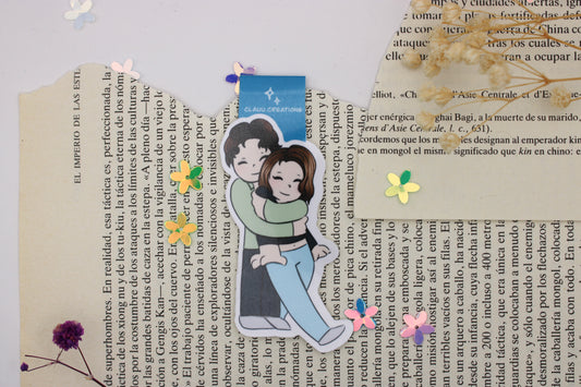 Marcapáginas Magnético Hasta que nos quedemos sin estrellas - Maia y Liam