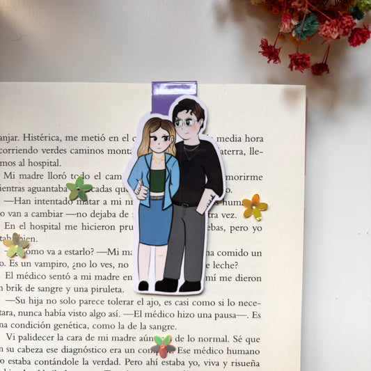 Marcapáginas Magnético Cuando te atrevas a sentir - Naila y Bruno