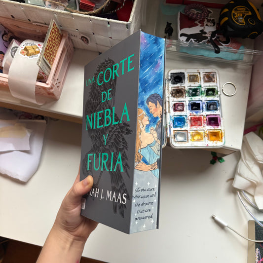 PACK LIMITADO UNA CORTE DE NIEBLA Y FURIA EDICIÓN ESPAÑOL CANTOS PINTADOS