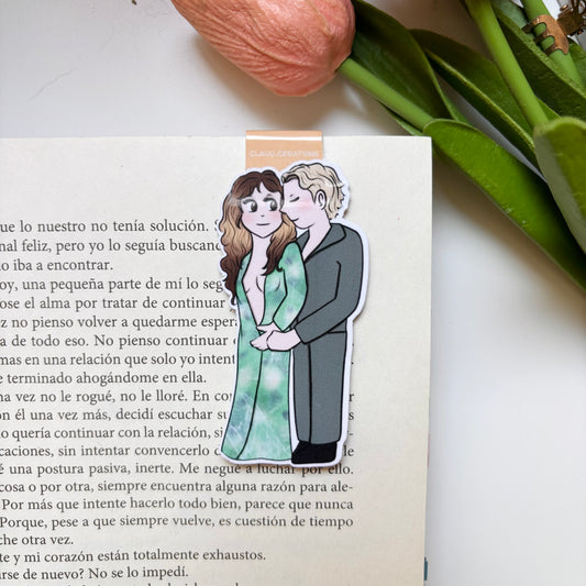 Marcapáginas Magnético Off Campus/Kiss me - Allie y Dean