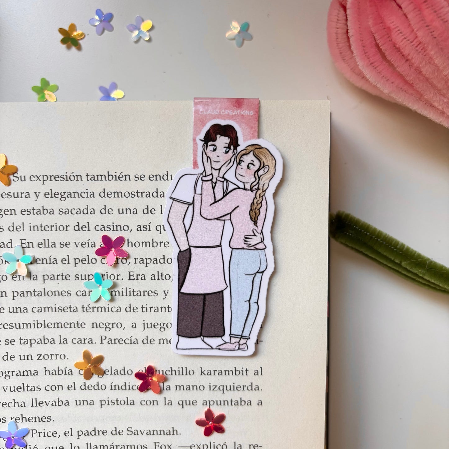 Marcapáginas Magnético Si fuéramos eternos - Maddie y Aaron