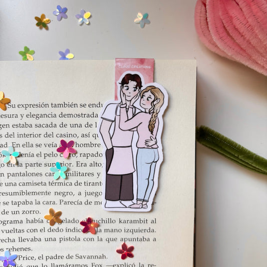 Marcapáginas Magnético Si fuéramos eternos - Maddie y Aaron