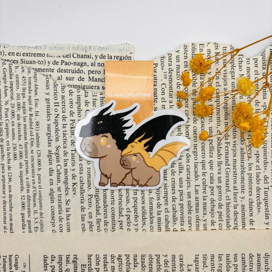 Marcapáginas Magnético Colección Capibaras - Tairn y Andarna